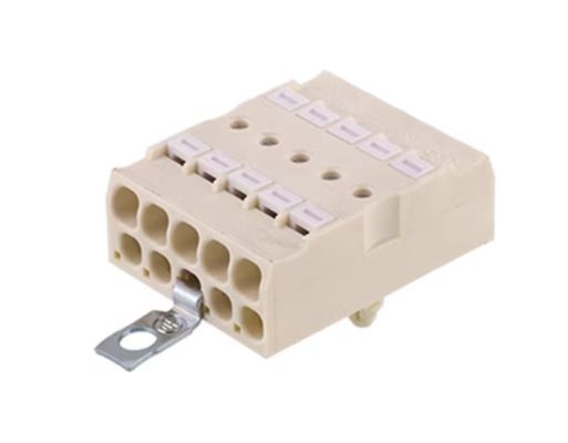 SLK5 SLK7 5PIN LED Light Connector 450V 24A White Insert