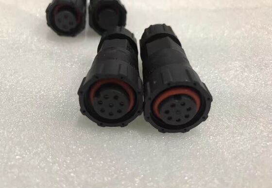 Original Estun 7-pin and 9-pin Servo Motor Connector with Silver and Gold Plated Contacts for Panel and Cable Mount