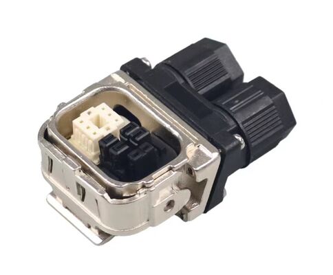 Replacement S200 Servo Motor Connector with Dual Output Low-Current Hybrid Connector 1000V Voltage Rating