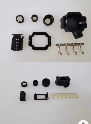 Metal / Plastic High Torque Servo Motor Connectors SDC -06 07 With Gold / Silver Contact Plating