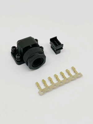 Servo Motor Connectors For Panel / Cable Mount JN6FR Series Connectors