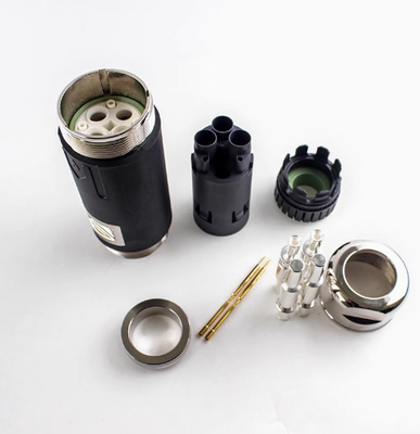 Intercontec  TE cable servo connector M958 male big pin +  mini pin