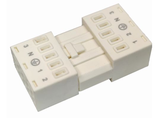 5P 7P White LED Light Connectors 450V 16A 22-14 AWG