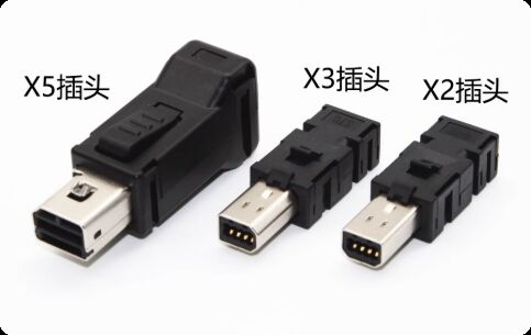 Panasonic Servo Plug A5/A6 Compatible Connector with XA/XB/X2/X4/X6 Encoder and Silver/Gold Plated Pins