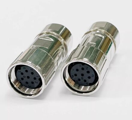 Domestic V90 Servo Motor Connector with 1000V Rating, Wide Temperature Range, and 2/4/8-core Configuration