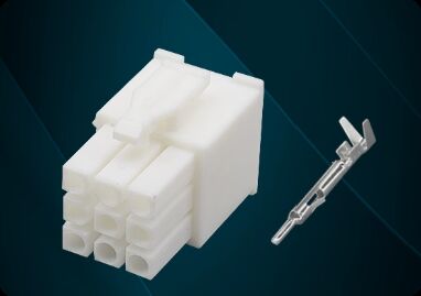 Moog ITT 9-Pin Servo Motor Connector with 1000V Voltage Rating, Crimp/Solder Termination, and Silver/Gold Contact Plating