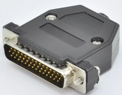 44-pin CN1 Connector with Crimp/Solder Termination for Servo Motor Drivers in -40℃ to +105℃ Environments