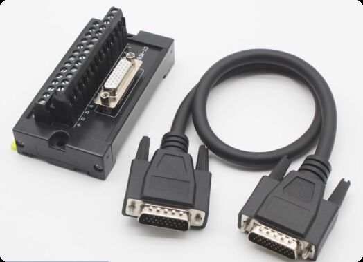 Delta B3 Inovance Servo Drive IO Wiring Terminal, HDB26 Terminal Board, DB26 Wiring Board, 3 Rows 26 Pins