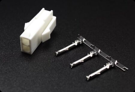 Compatible with TE/AMP 172157-1 172165-1 connectors, Panasonic servo plug motor 2-pin connector