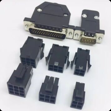 Delta B2/B3 Servo Motor Connector with 1000V Voltage Rating, Silver/Gold Contact Plating for Industrial Automation