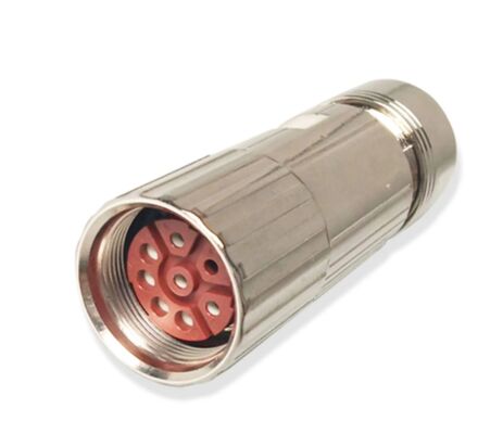 M23 Servo Motor Connector with 8PIN 12PIN 17PIN Configuration and Crimp/Solder Termination for 1000V Applications