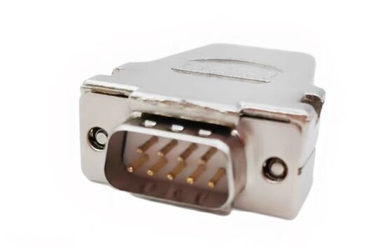 Industrial-grade DB9 Connector with Metal Shell and Solder Type for Servo Motor Applications