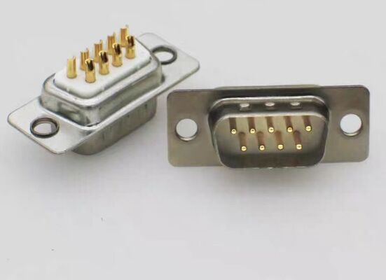 DB9 Metal Shell RS232/485 Serial Port Plug 9-Pin D-SUB9 Connector Nine-Pin Male and Female
