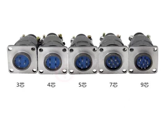 CX16Z3FG1 Aviation Plug Servo Motor Connector with 1000V Voltage Rating 6PIN 7PIN Insulation Resistance and 18-24 AWG Wire Gauge