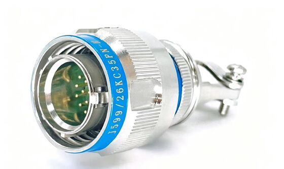 The J599 circular electrical connector is compatible with the U.S. standard D38999 aviation plug and is compatible with AVIC Optoelectronics J599.