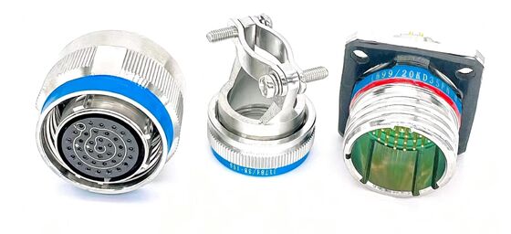 The J599 circular electrical connector is compatible with the U.S. standard D38999 aviation plug and is compatible with AVIC Optoelectronics J599.