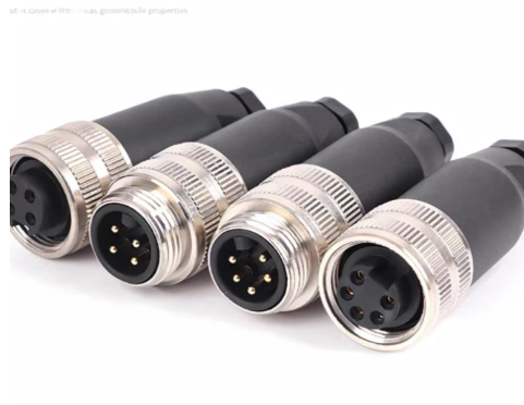 7/8 Aviation Plug Connector 3pin 4pin 5pin M22 Servo Motor Connector with 1000V Voltage Rating and Metal/Plastic Construction