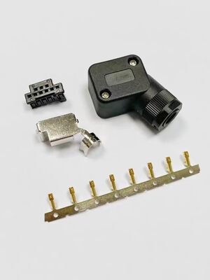 6FX2003 Servo Motor Connector with 1000V Voltage Rating Crimp/Solder Termination and 6PIN 7PIN Insulation Resistance