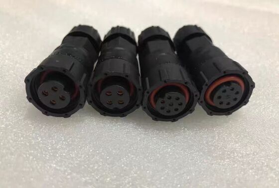 Original Estun 7-pin and 9-pin Servo Motor Connector with Silver and Gold Plated Contacts for Panel and Cable Mount