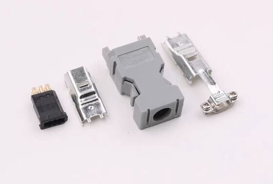 1394 SM-6/10P 6E encoder plug compatible with Yaskawa, and Delta servo drive connector CN1