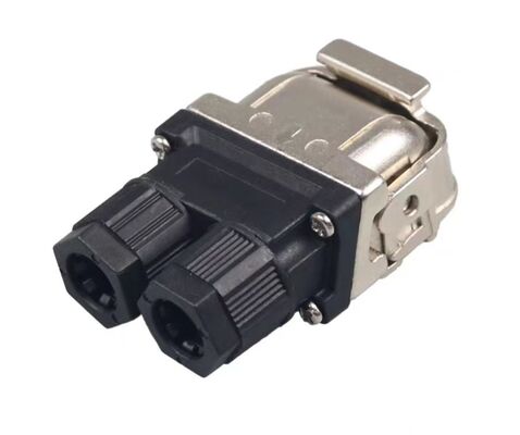 Replacement S200 Servo Motor Connector with Dual Output Low-Current Hybrid Connector 1000V Voltage Rating