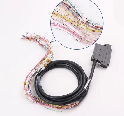 40-core Servo Motor Connector 6FX2003 with Crimp/Solder Termination for Industrial Automation