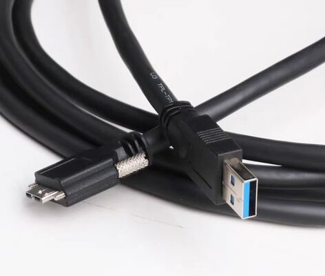 Daheng Hikvision industrial camera data cable, Japan Taiyo high-flex drag chain with screws, USB 3.0 to Micro-B