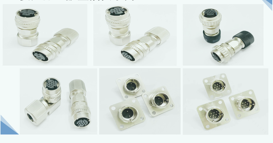 Servo cable M23  M40 4PIN 6PIN 8PIN 12PIN 17PIN connector