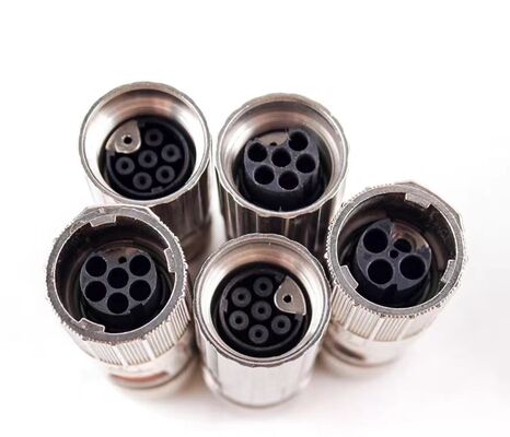 1000V Servo Motor Connector 6FX2003 Servo Motor Plug and Socket for 18-24 AWG Industrial Automation