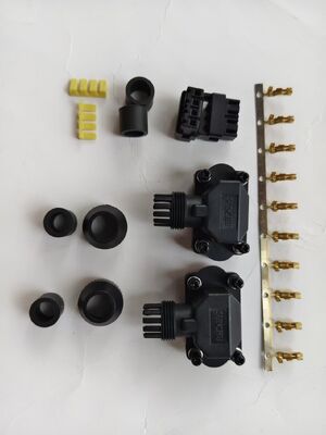 1000V Servo Motor Connectors with Crimp/Solder Termination and Silver Gold Plated Contacts for Industrial Automation