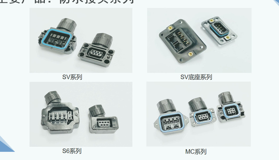 D-SUB SV SV ฐาน SV-6 MC JN11 เครื่องเชื่อมเคเบิลเซอร์โว MC04 และ เครื่องเชื่อม JN4F JN6F JN8F
