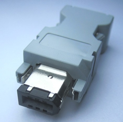 ตัวเชื่อมต่อระบบกันน้ำสีเทา Servo 1394-6P ชาย SM-6P RD-6A 55100-0670